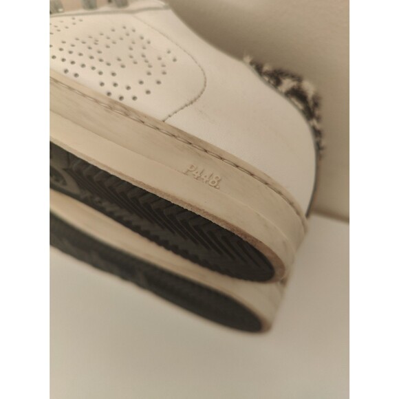 P448 John Sneaker Pearl + Gold Bubble Leopard Back Size EUR 37 (US-6.5/7) - Picture 13 of 13